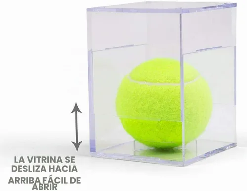 Vista 4 de ChalkTalkSPORTS Vitrina para pelotas de tenis - Individual