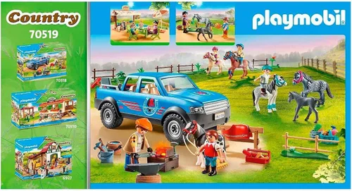 Vista 3 de Playmobil Juguete de café Pony