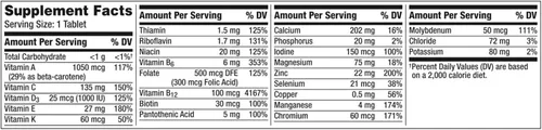 Vista 4 de Silver Women 50 Plus, multivitamínico, minerales, vitaminas y suplementos, vitaminas para el cabello, piel y uñas, vitamina C, suplemento