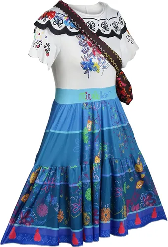 Vista 4 de Bleoavre Disfraz de princesa mágica para mujer, disfraz de anime de Halloween