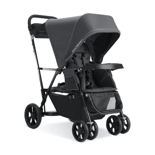 Vista 8 de Joovy Caboose LX Tandem - Cochecito de pie, color negro