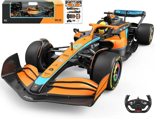 Vista 18 de Voltz Toys Auto de Control Remoto Ferrari F1 75 con Licencia Auténtica 1:12 - Serie de Autos RC Colección F1 para Niños y Adultos - Auto RC de 1:12