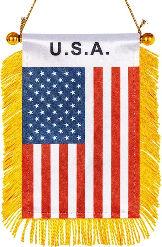 Vista 23 de WXTWK Bandera afro americana de 3 x 5 pulgadas, bandera panafricana para colgar en la ventana, pequeñas banderas para automóvil, decoración