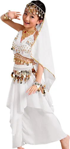 Vista 43 de Astage Disfraz de princesa para niñas, ropa de Halloween, vestido de carnaval, danza, todos los conjuntos