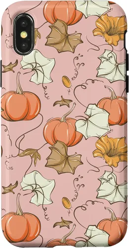 Vista 5 de Women's Plaid Pumpkin Case for Max 13 Pink Case for iPhone 16
