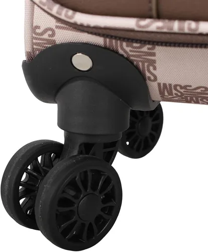 Vista 6 de steve madden Equipaje de diseñador, Chalet Brown, Spinner