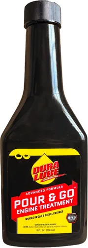 Vista 5 de Dura Lube Just Pour & Go Tratamiento de motor para gas y diésel 12 onzas, paquete de 6