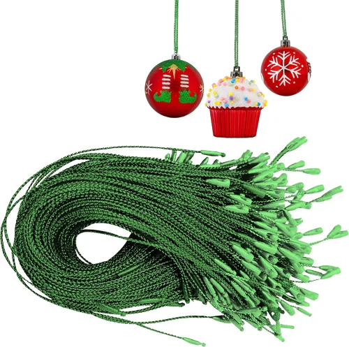 Vista 8 de R'ND Toys - Ganchos metálicos para adornos de Navidad, fáciles de enganchar, para colgar decoraciones de árbol de Navidad, paquete de 200
