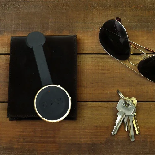 Vista 5 de TOKK Smart Wearable Assistant manos libres Bluetooth altavoz teléfono, negro (TOK-00329)