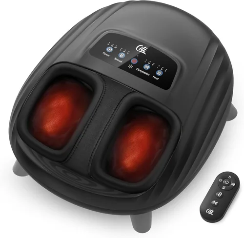 Vista 11 de CILI Masajeador de Pies con Calor, Máquina de Masaje Shiatsu para Pies 2025 para Alivio del Dolor de Fascitis Plantar y Neuropatía, Masajeador