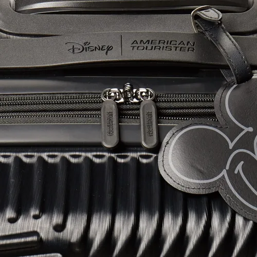Vista 4 de AMERICAN TOURISTER Disney - Equipaje expandible de lado rígido moldeado con ruedas giratorias Negro - Disney - Equipaje expandible rígido moldeado