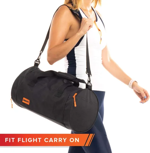 Vista 5 de INK+IVY Bolsa de gimnasio resistente al agua con compartimento separado para zapatos