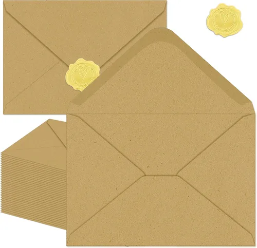 Vista 11 de Paquete de 50 sobres negros A4 de 4 x 6 pulgadas para invitaciones, imprimibles, autosellables para bodas, invitaciones, fotos, postales, tarjetas