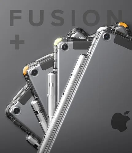 Vista 9 de Ringke Fusion Plus con parachoques suave para bricolaje, compatible con iPad de 9ª generación (10.2 pulgadas, 2021)/iPad de 8ª y 7ª