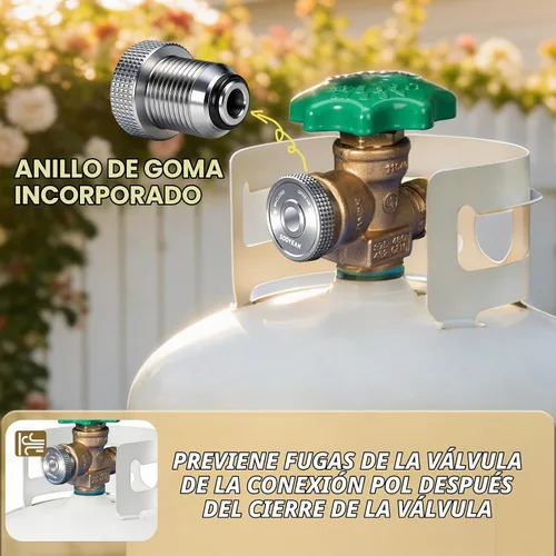 Vista 4 de POL VALVE - Tapones magnéticos protectores para tanque de propano