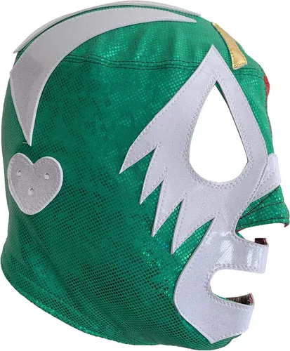 Vista 2 de Deportes Martinez Mil Mascaras Semi-Profesional Lucha Libre Máscara de Lucha Libre Tamaño Adulto Mascara de Luchador para Cosplay o Lucha Lucha