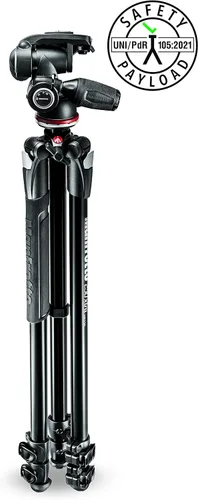 Vista 2 de Manfrotto MK290XTA3-3W 290 Xtra Kit de cabezal de 3 vías - Versión internacional (sin garantía de EE. UU.) (negro)