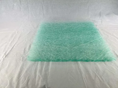 Vista 4 de wioboy Almohadilla de filtro de escape para cabina de pintura, 20.5" x 20.5" (50/caja) Arrestor de pintura de fibra de vidrio de 15 gramos (0.53 oz)
