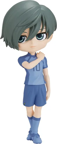 Vista 13 de Banpresto - Candado Azul - Hyoma Chigiri (ver A), Figura de Bandai Spirits Q Posket