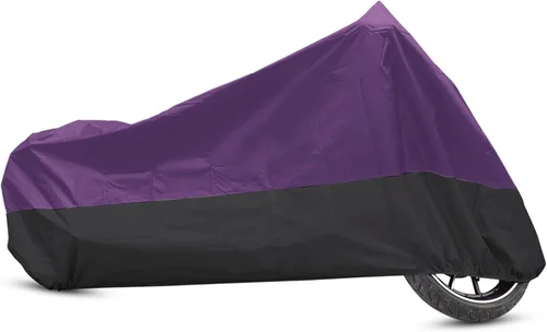 Vista 20 de uxcell L 190T Protector contra Lluvia y Polvo Negro+Verde para Motocicleta y Scooter 168 cm para Harley Davidson