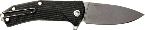 Vista 2 de LionSTEEL KUR EDC - Cuchillo plegable, hoja de acero lavada a la piedra de Sleipner