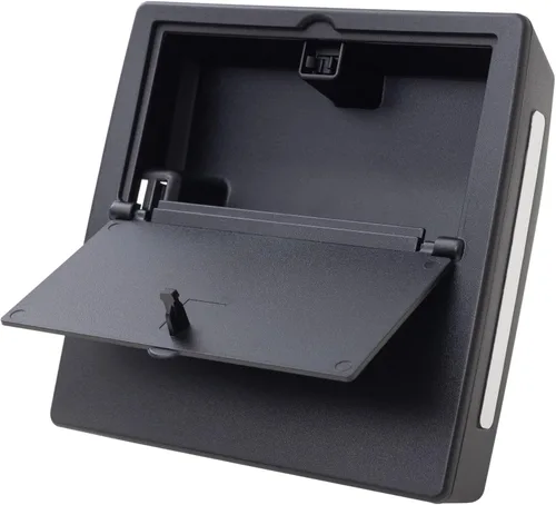Vista 8 de JKCOVER Organizador de caja oculta para consola central compatible con Toyota Tacoma 2016-2021 2022 2023, accesorios reposabrazos caja