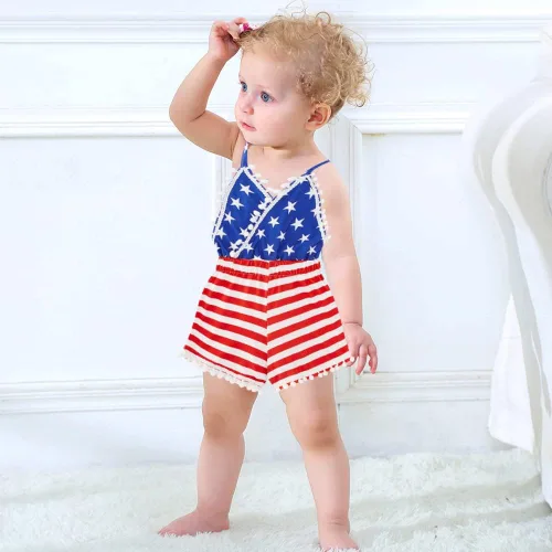 Vista 17 de UNICOMIDEA 6M-3T Traje sin espalda para bebé niña traje mameluco con diadema