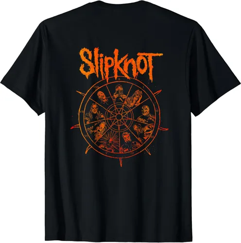 Vista 2 de Slipknot Rueda playera, niños 6, Negro