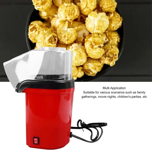 Vista 3 de Haofy Fabricante eléctrico de las palomitas de maíz 110V, pequeña máquina desmontable de las palomitas de maíz del aire caliente para el partido
