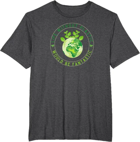 Vista 22 de Life Without Plastic Ecology Planet Original Vegan Gift T-Shirt
