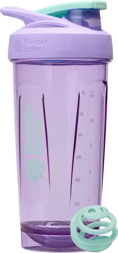 Vista 10 de BlenderBottle Sport Flip Tritan - Botella agitadora de 24 onzas, color negro