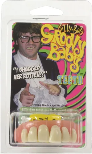 Vista 2 de Billy Bob Dientes Falsos de Halloween - Groovy Baby