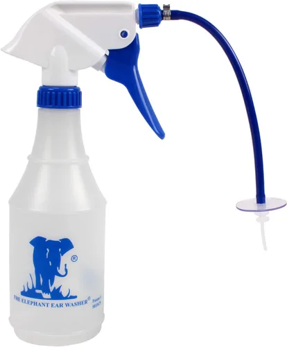 Vista 2 de Doctor Easy Elephant - Sistema de botella para lavaorejas - Removedor de cera de oídos con lavabo y 20 puntas desechables adicionales