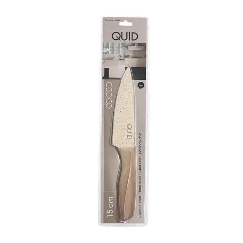 Vista 4 de Cuchillo Chef Quid Cocco Marrón Metal 15 cm (Pack 12x)