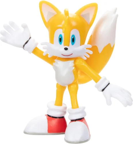 Vista 3 de Sonic The Hedgehog Las mejores figuras de acción de Sonic modernas de 2.5 pulgadas, incluye Sonic, Shadow, Tails y Knuckles