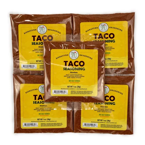 Vista 5 de MySALT - Mezcla de condimentos para tacos, sin sal añadida (paquete de 3)