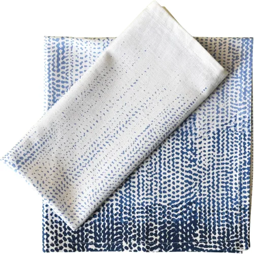 Vista 70 de Fingercraft - Juego de 12 servilletas de tela de mezcla de algodón y lino, con estampado, perfecta para fiestas, cenas, bodas, cócteles y Navidad