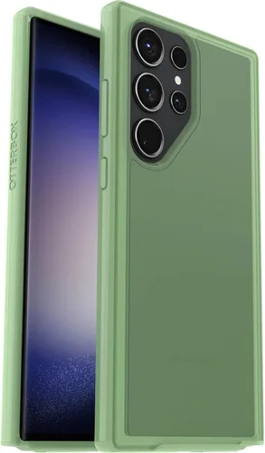 Vista 12 de OtterBox Galaxy S23 Ultra (solamente) - Funda de la serie Symmetry - Embalaje no minorista (negro)