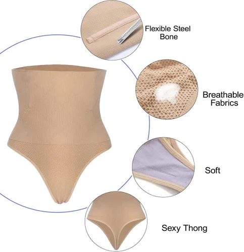 Vista 3 de SAYFUT 328 - Bragas de cintura para mujer reductoras de abdomen