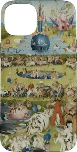 Vista 9 de Hieronymus Bosch - Carcasa para iPhone 17, diseño de jardín de las delicias terrenales