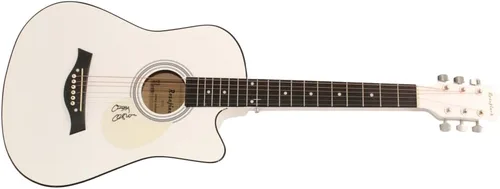 Vista 2 de Ozzy Osbourne Firmó Autógrafo Guitarra acústica B con autenticación James Spence JSA COA - El Príncipe de la Oscuridad Black Sabbath - Paranoide