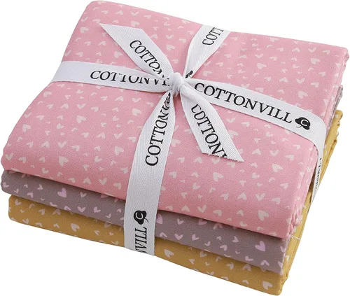 Vista 23 de COTTONVILL Colección Bloom 20COUNT - Tela de acolchado con estampado de algodón (1 yarda, 01-Bloom Main-1)