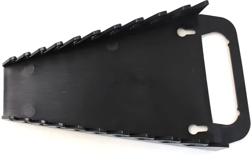 Vista 5 de JSP Manufacturing Bandeja organizadora de llaves de plástico portátil con 10 herramientas (1, negro)