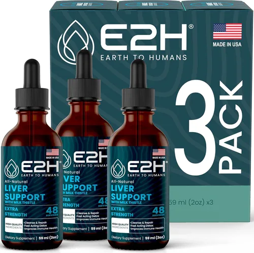 Vista 9 de Suplemento para el hígado totalmente natural, suave limpieza y desintoxicación del hígado, revitaliza tu hígado y tu salud, fórmula líquida muy