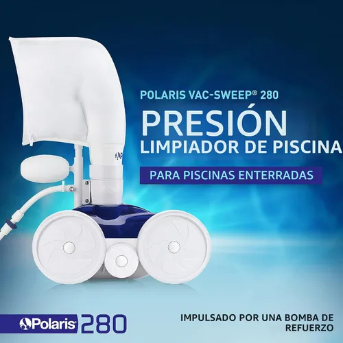 Vista 2 de Limpiador de Piscina Polaris Vac-sweep lateral de presión 280