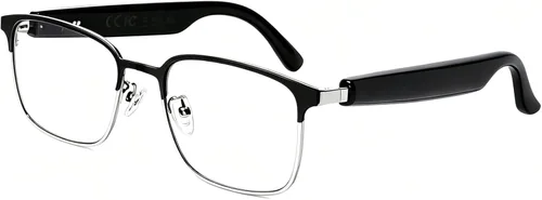 Vista 7 de Ai - Lentes inteligentes Bluetooth 5.4 con traducción para hombres y mujeres más de 160 idiomas con cambio de color, lente de chat, asistente GPT
