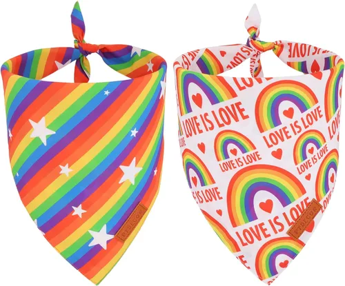 Vista 18 de PTDECOR Bandana de Halloween para perro, bufanda festiva reversible para mascotas, varios tamaños, bandanas triangulares de Halloween para cachorros