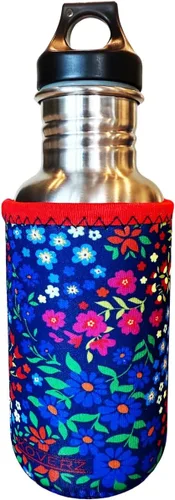 Vista 37 de Funda de neopreno para botella de agua Koverz, funda de neopreno, se ajusta a botellas de agua de 24-30 oz, lavable y reutilizable, tamaño grande