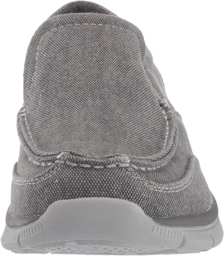Vista 2 de Tienda Essentials Mocasines de lona para hombre color gris 105