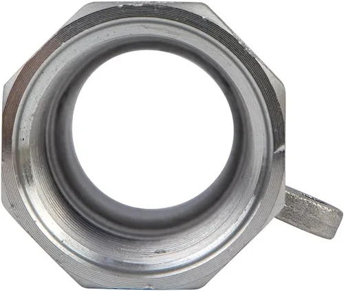 Vista 7 de 2 piezas de accesorios de bloqueo de leva de aluminio (1 pulgada Parte A) accesorios de manguera de ranura de leva, adaptador macho hembra NPT rosca